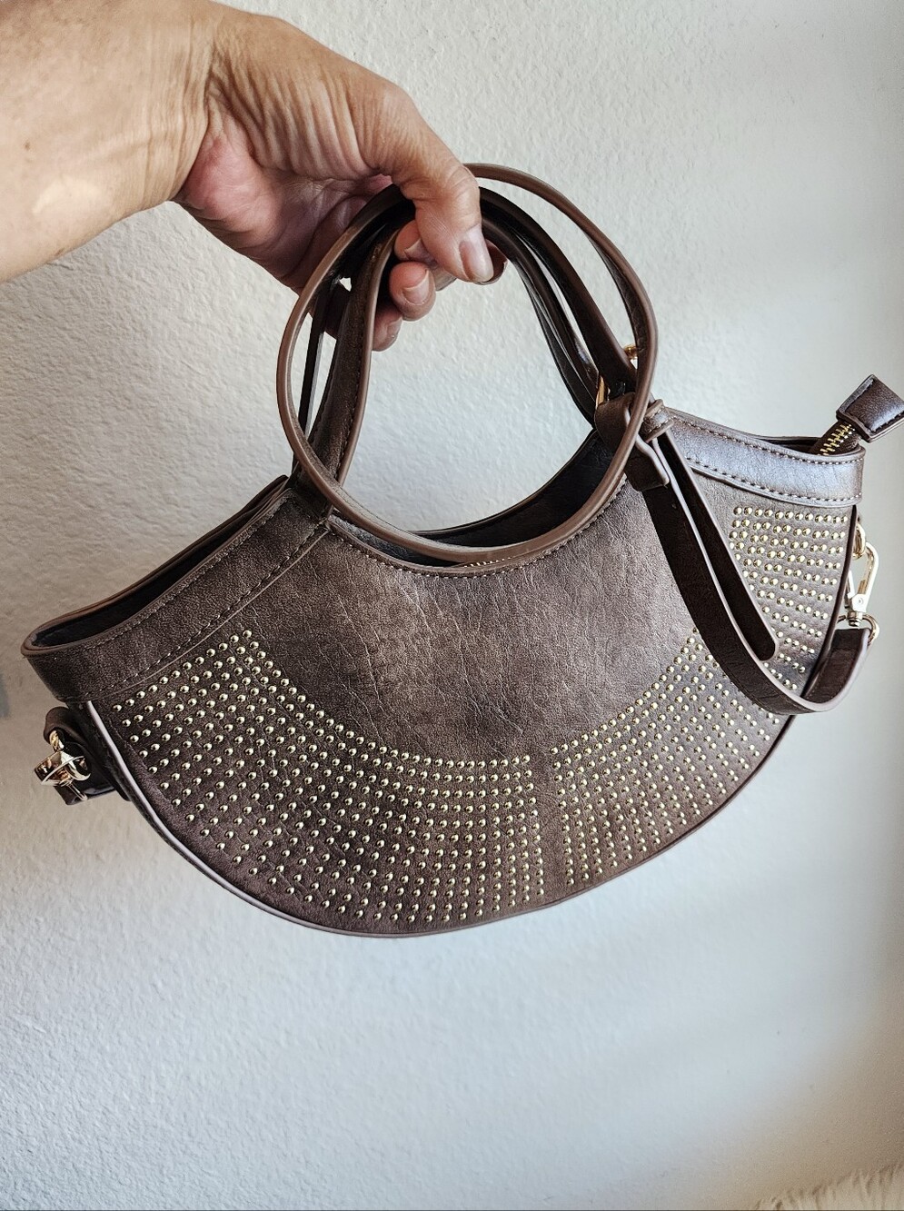 MELIE BIANCO KAYLEE RECYCLED VEGAN LEATHER NWOT SHOULDER OR CROSSBODY - Picture 12 of 16